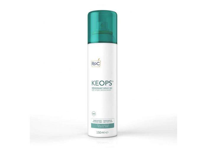 Deodorant Spray Sec Transpiration Abondante150ml Keops 150ml Roc
