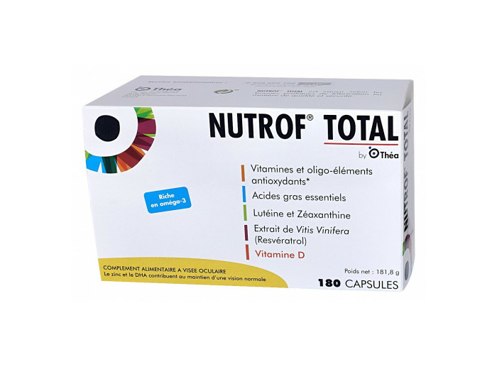 Nutrof Total Visée oculaire 180 capsules Thea