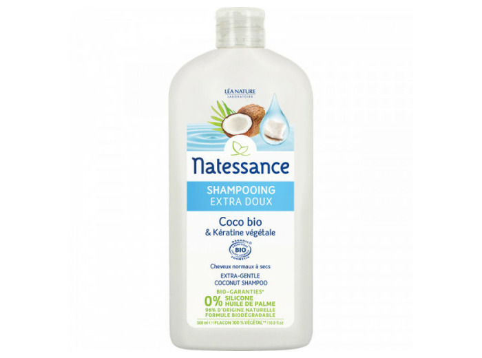 NATESSANCE SHP COCOampKERATINE 500ML BIO