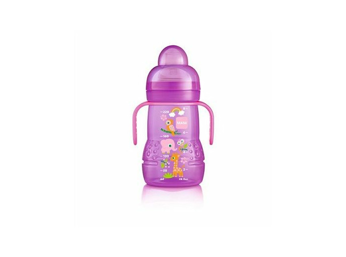 MAM BIB TRANS F BEC SIL 220ML1