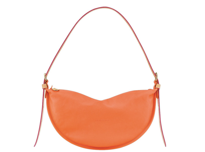 Longchamp Smoothie Sac Demi-Lune Orange