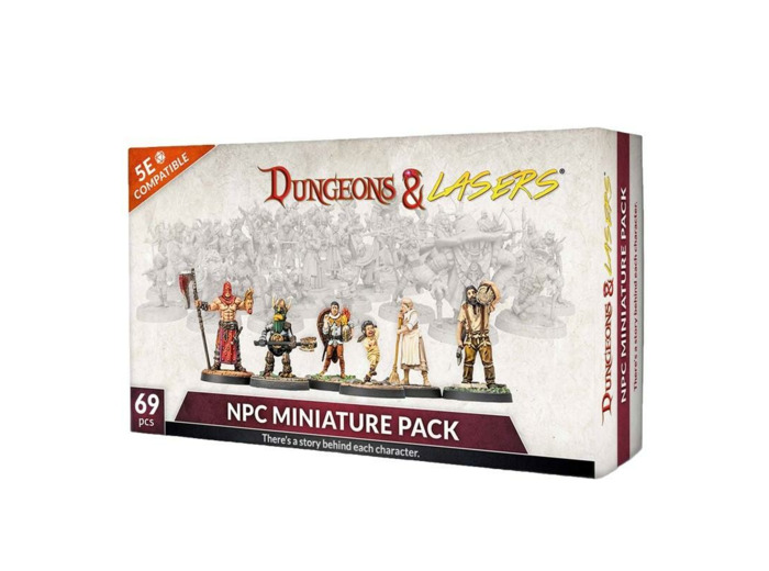 Dungeons & Lasers - Figurines - NPC Miniature Pack