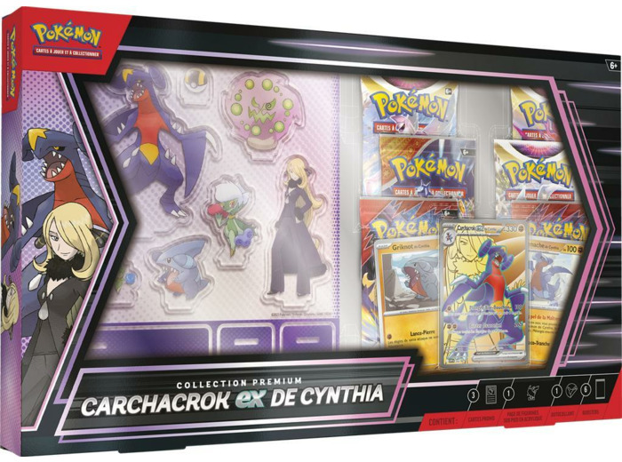 Pokémon : Coffret Premium Carchacrok-ex Juin 25