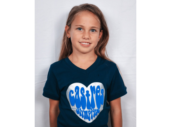 T-SHIRT COEUR JUNIOR