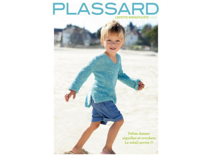 Magazine tricot N°157 - Layette-Enfant / été - Plassard