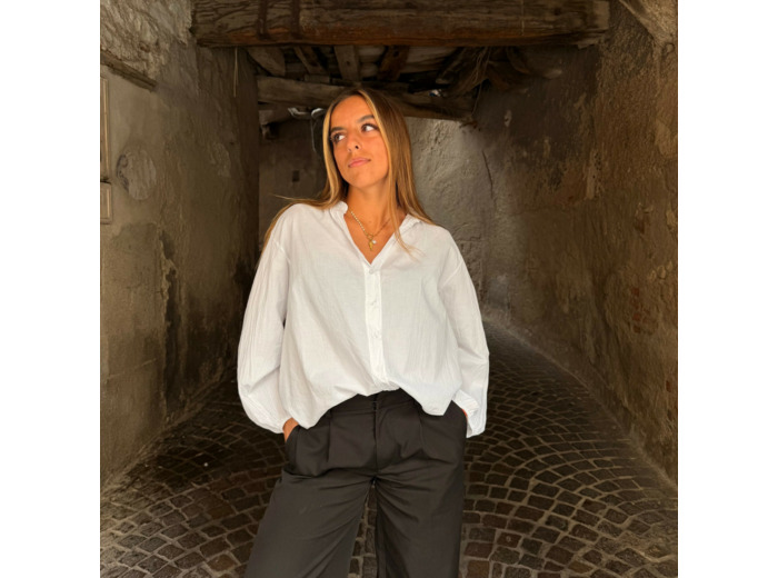 Blouse Marie Ile de Ré Blanche Inès