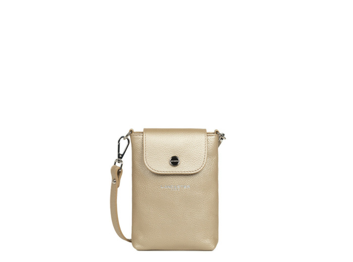 Lancaster Milano Bao Pochette Smartphone Cuir 480-069 Champagne