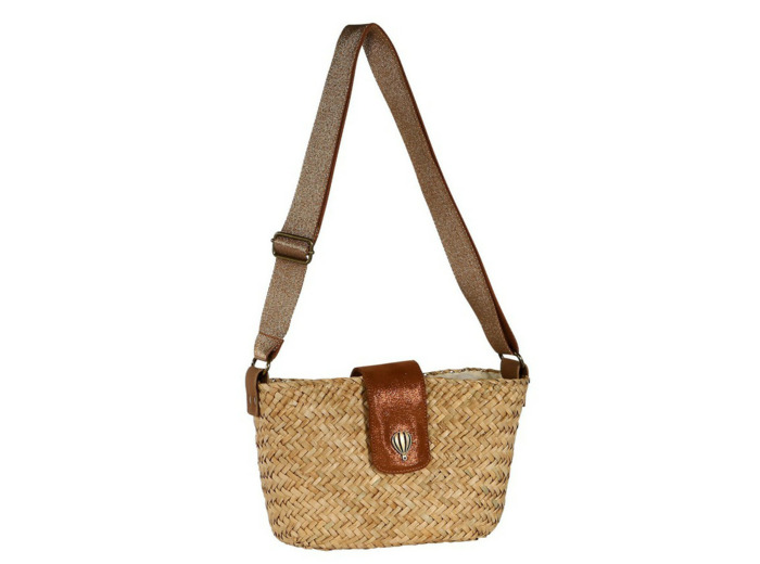 Le Voyage en Panier Chiara Petit panier Jonc Camel