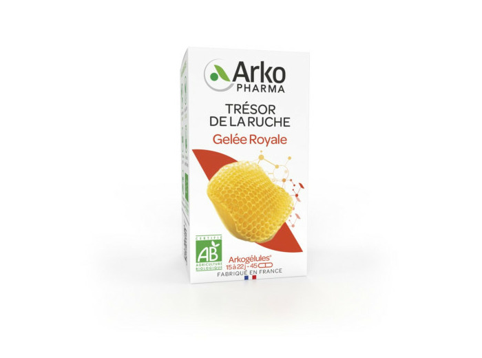 Gelee Royale Bio 45 Gelules Arkogélules Arkopharma