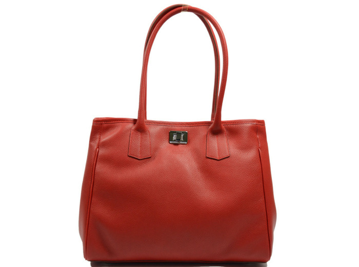Berthille Elisa Sac Shopping Graine Pomodoro