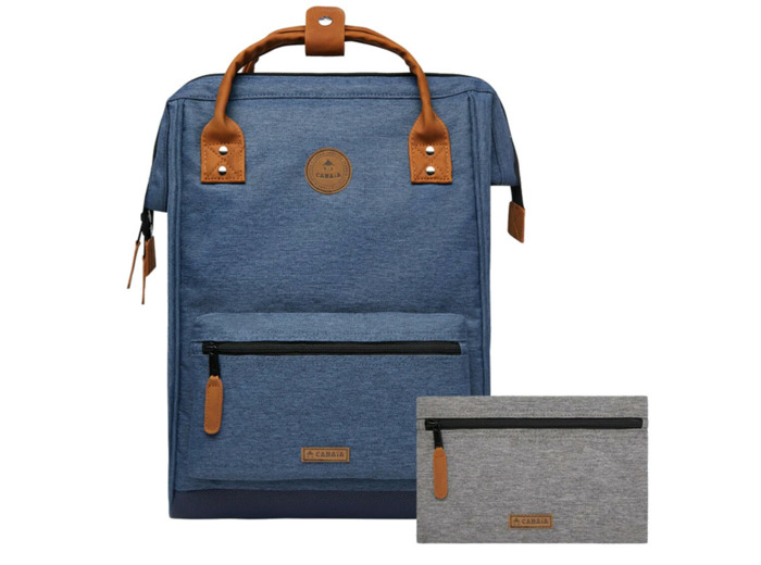 Cabaïa Large Paris Sac à Dos 15" Bleu
