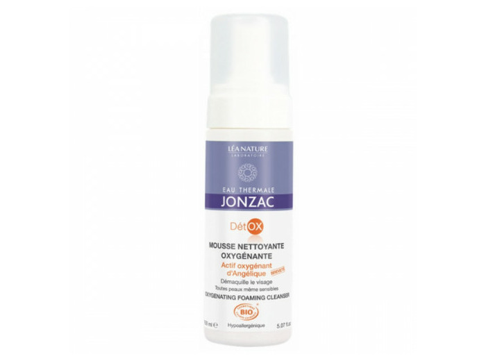 JONZAC MOUSSE NETTOYANTE OXYGENANTE T150M