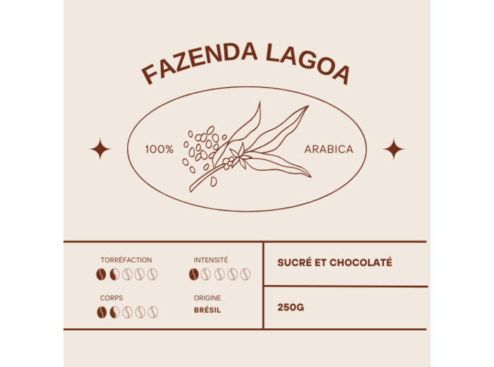 Fazenda Lagoa - Café du Brésil