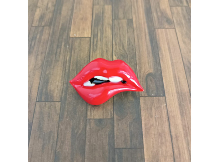 Broche bouche
