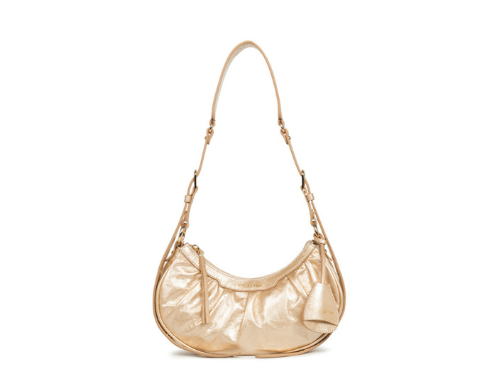 Lancaster Retro & Glam Sac demi lune 577-19 Or Mat