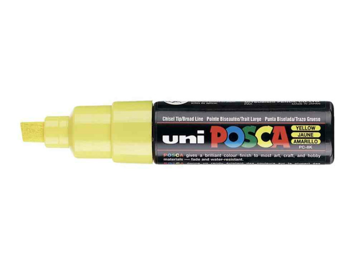 Marqueur peinture "POSCA" - PC-8K - Jaune