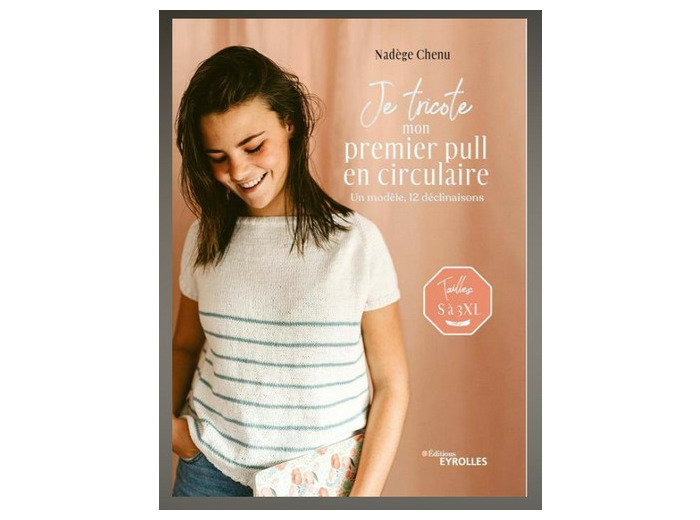 Livre Je tricote mon premier pull en circulaire