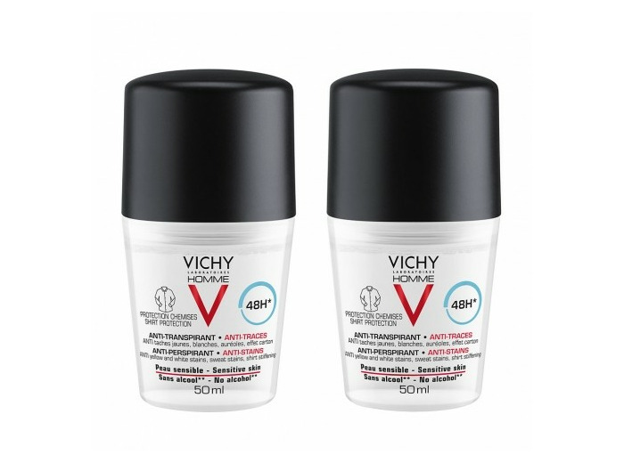 VICHY HOM LOT2 DEO BILLE 48H ANTI-TRACES
