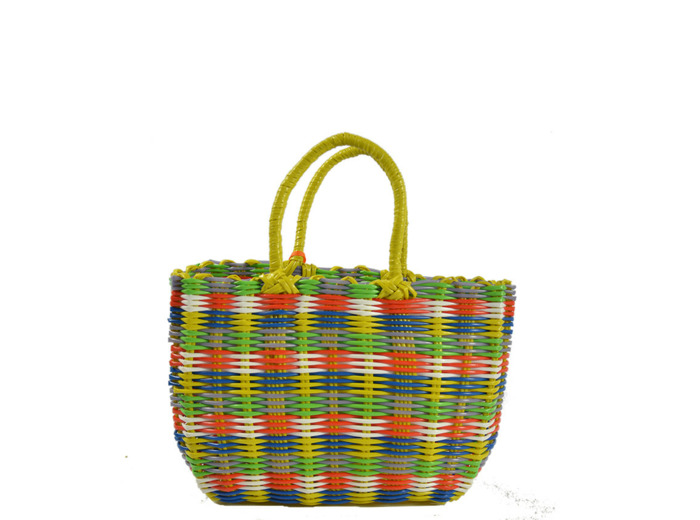 Le Voyage en Panier Scoubidou Mini Cabas XS Jaune