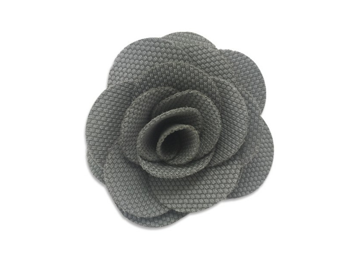 Broche Rose - grise