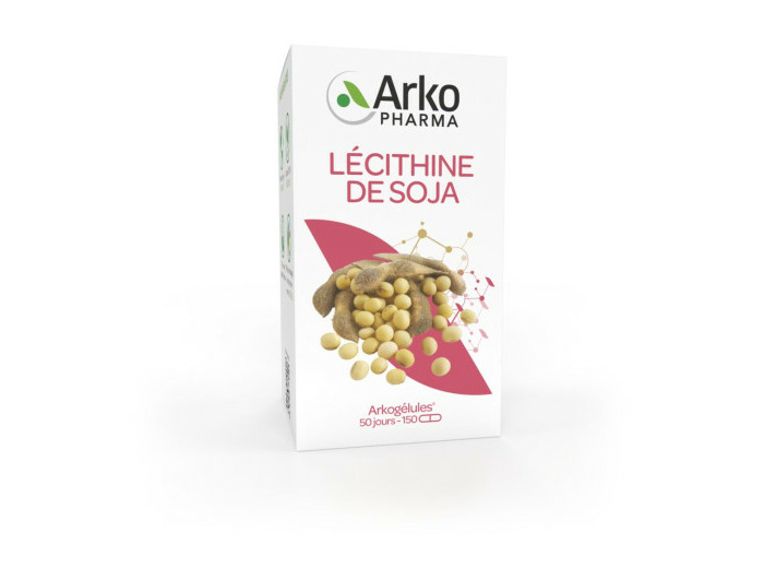 AKG LECITHINE DE SOJA BIO 150CAPS