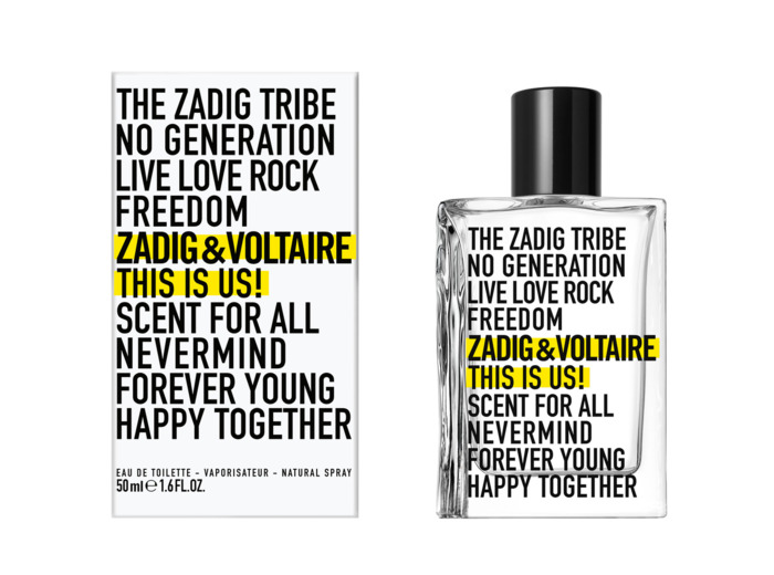 EAU DE TOILETTE de la marque SHISEIDO GROUP - Zadig&Voltaire This Is Us ET Vaporisateur 50ml