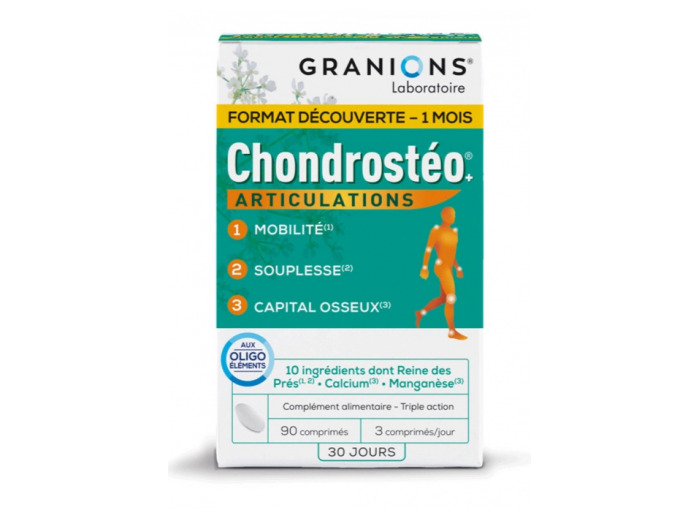 Articulations 90 Comprimes Chondrosteo+ Granions