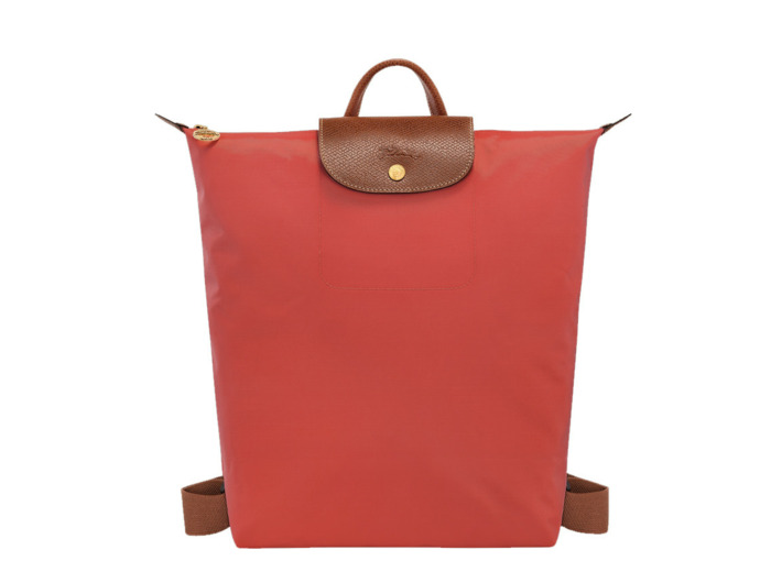 Longchamp Le Pliage Original Sac A Dos M Tomate