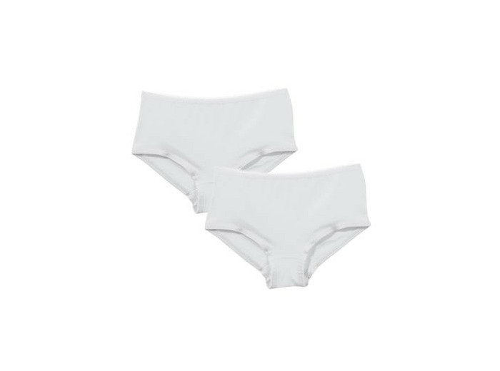 Lot de 2 shorties fille - Blanc