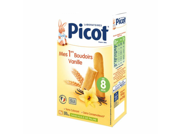 Mes 1ers Boudoirs Vanille Des 8 Mois 6 Sachets De 4 Boudoirs Picot