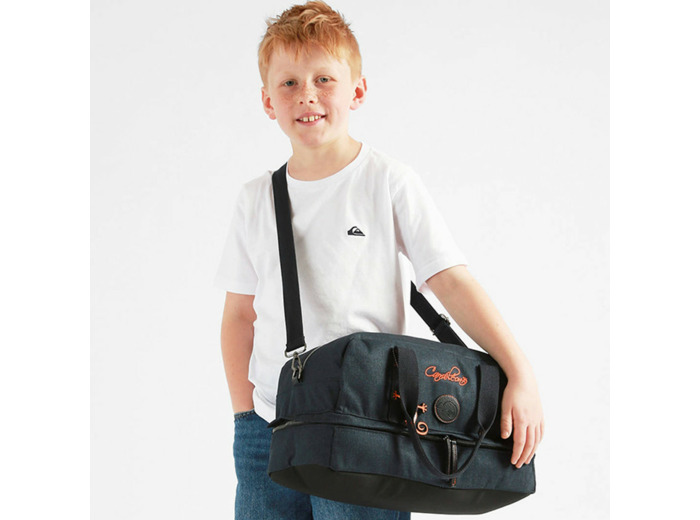 Caméléon Vintage Urban Sac De Sport Navy Orange Stitchin