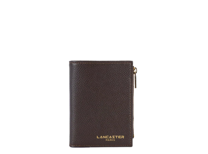 Lancaster Milano Ana Portefeuille Vertical 147-02 Marron Foncé