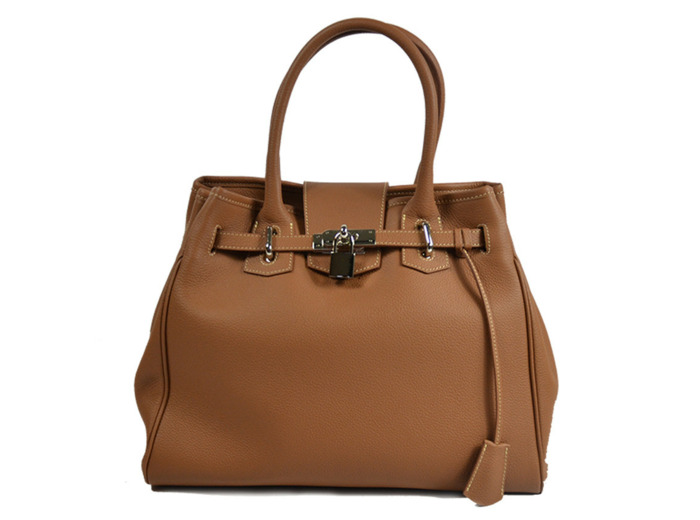 Berthille Vendome Grand Sac à Main Tan