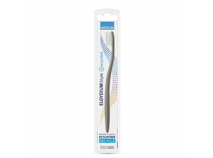 Brosse à dents Style 100% recyclée Médium x1 Elgydium