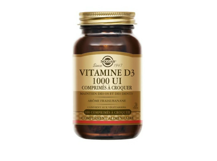 SLG VIT D3 1000 UI A CROQUER 100