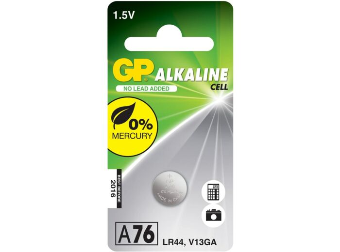 GP Bouton alcalin compatible LR44/V13GA 1,5V