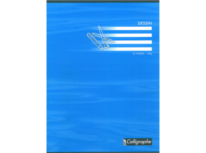 Cahier de dessin 24x32 - 32 pages - Uni
