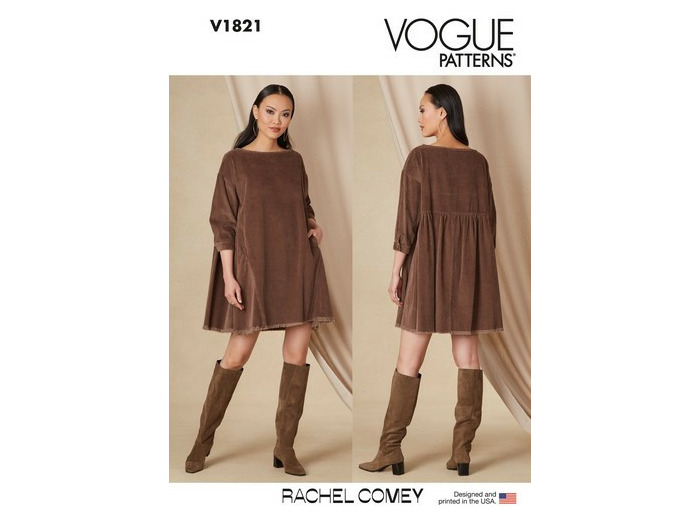 Patron de robe - Vogue V1821