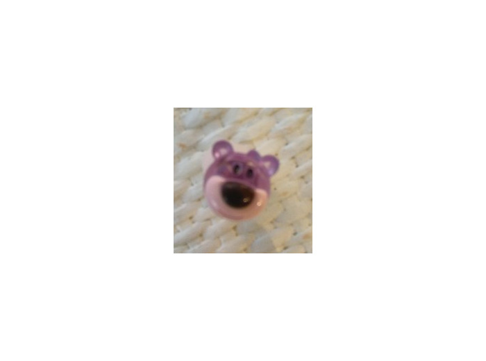 Bouton  tête ours 17 mm