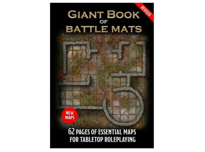 Livre plateau de jeu : Revised Giant Book of Battle Mats (A3)