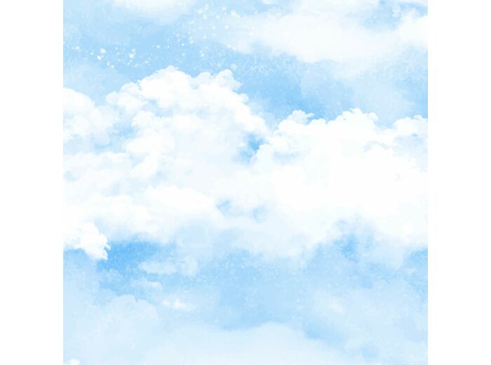 Panneau de nuages ​​imperméable - 45 x 45 cm