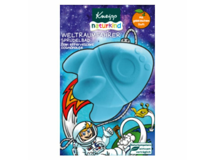 Bain Effervescent Cosmonaute 100g Nature Kids Kneipp