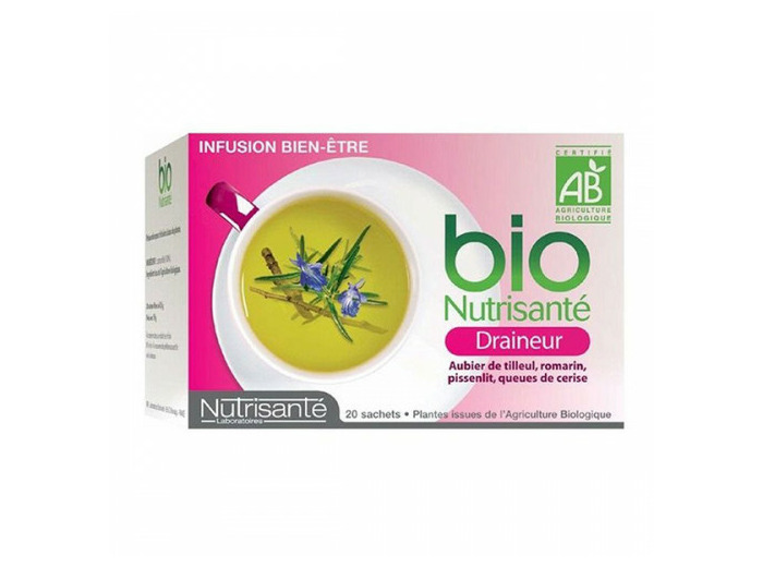Bio Infusion Draineur 20 Sachets Nutrisante
