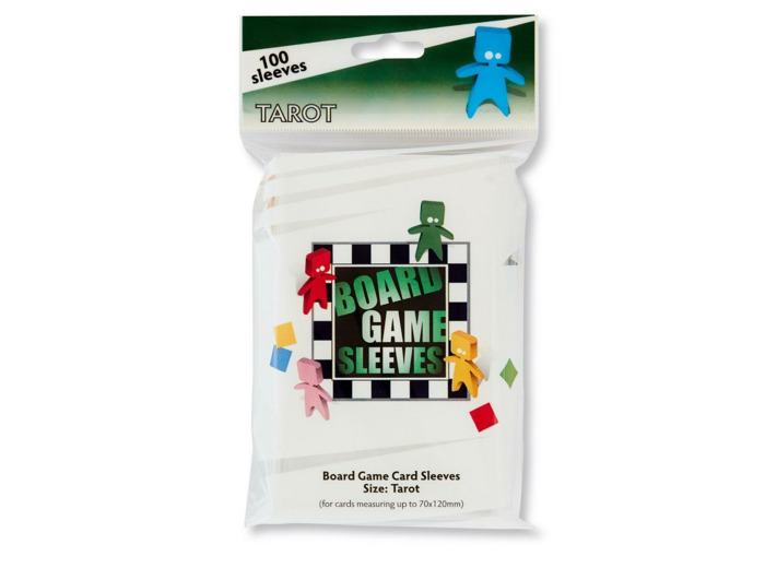 100 Board Game Sleeves : Tarot 70x120mm