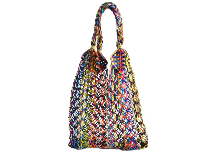 LP.19 Filet A Provisions Tote bag Nœud Or Doré