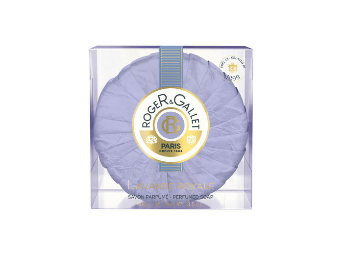 Savon Collection Héritage 100g Lavande Royale Base Végétale Roger & Gallet