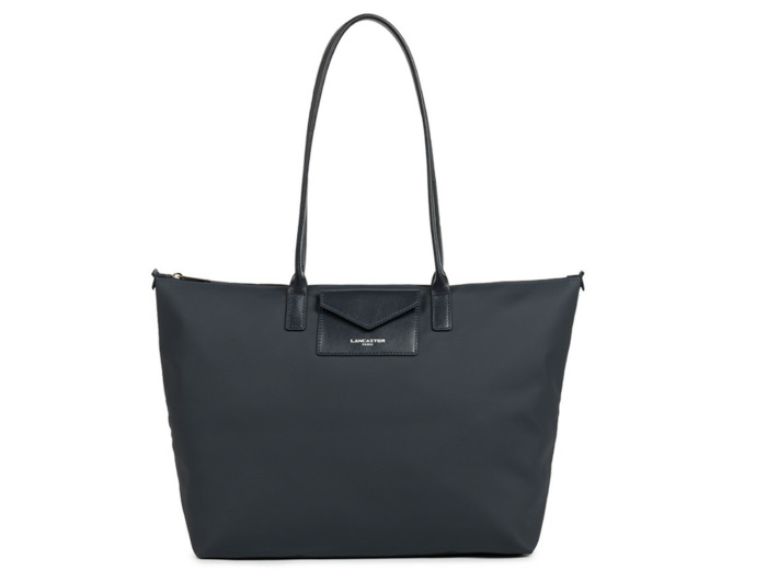 Lancaster Smart Kba Grand Sac Cabas Porté Épaule 516-72 Bleu Fonce