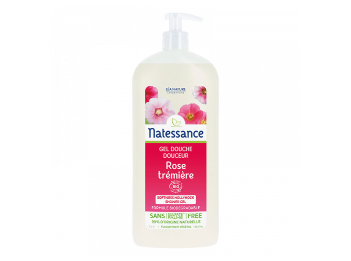 NATESSANCE BIO GEL DCHE ROSE TRE FL PP1L