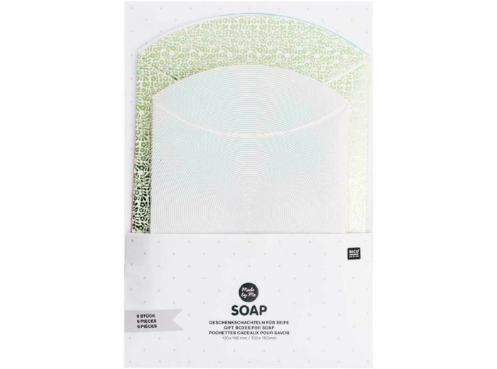 Pochettes cadeaux pour savon - 6 pièces