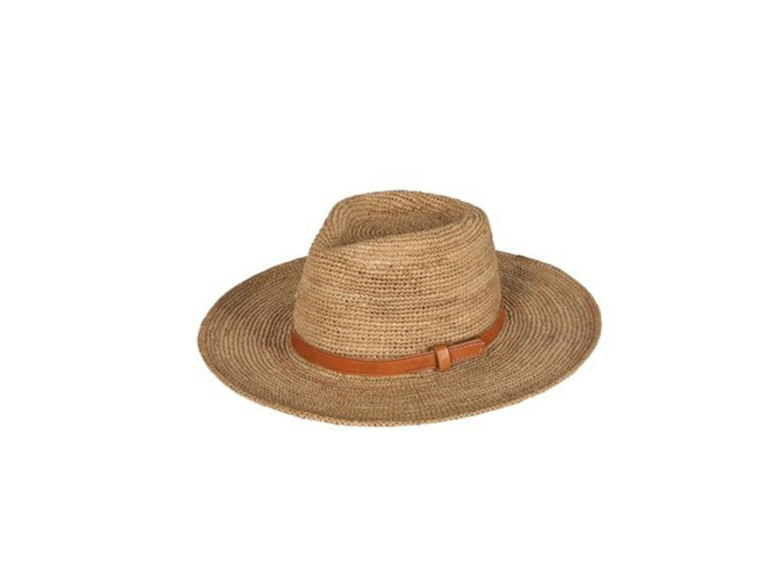 L'Atelier Du Crochet Westoa Chapeau Raphia Thé